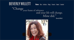Desktop Screenshot of beverlywillett.com